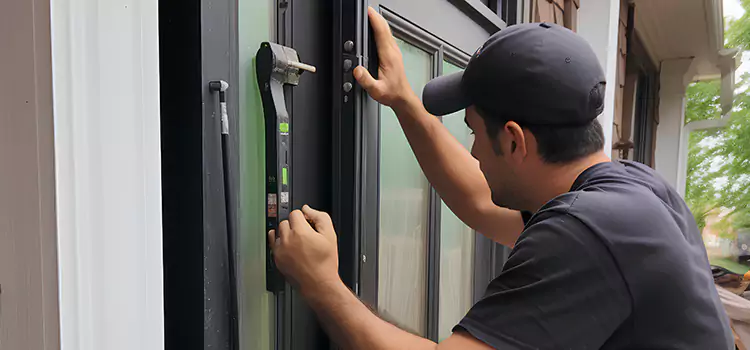 Fix Latch on Sliding Door Columbia Heights