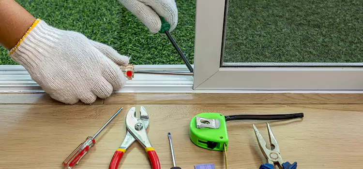 Sliding Door Track Replacement in Columbia Heights, MN