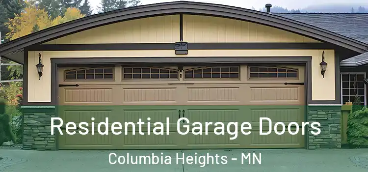  Residential Garage Doors Columbia Heights - MN